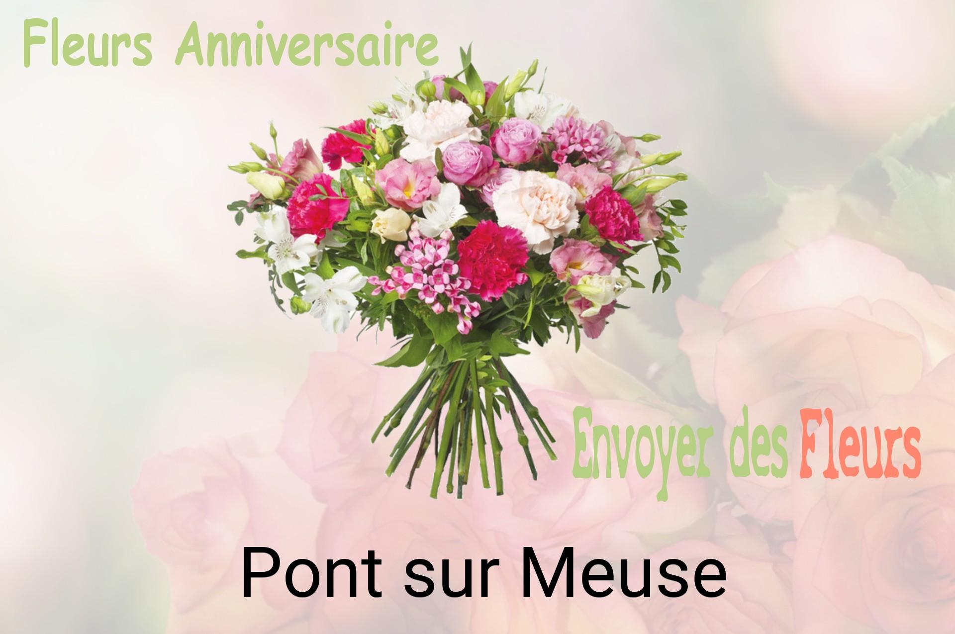 Bouquet de fleurs d’anniversaire livré à Pont-sur-Meuse