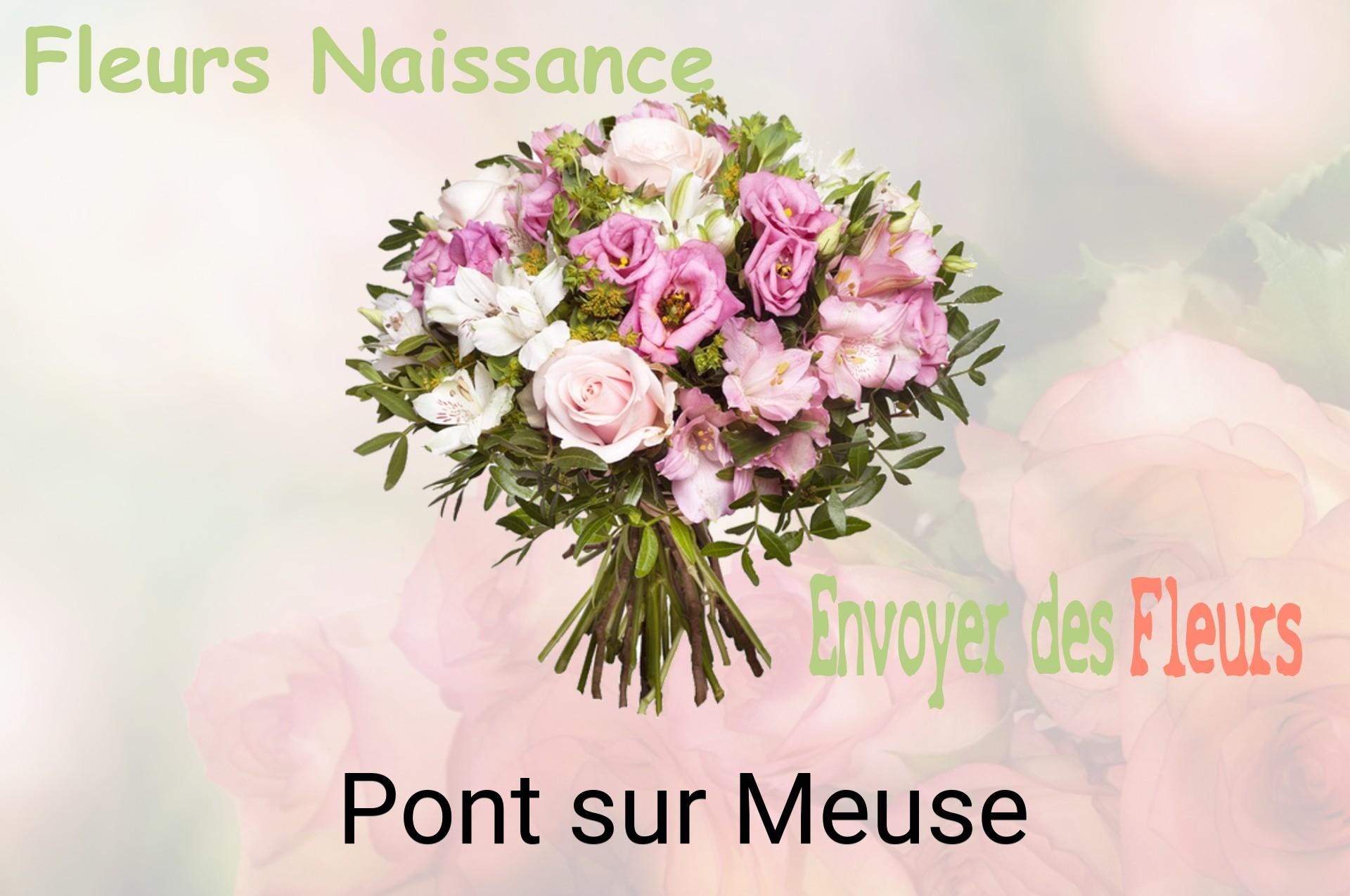 Bouquet de fleurs de naissance livré à Pont-sur-Meuse